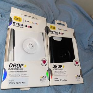 Otter box Pop Socket Phone Cases IPhone 12 Pro Max